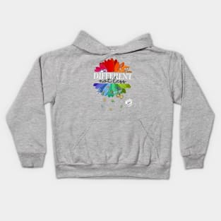 Different, Not less Flower Kids Hoodie